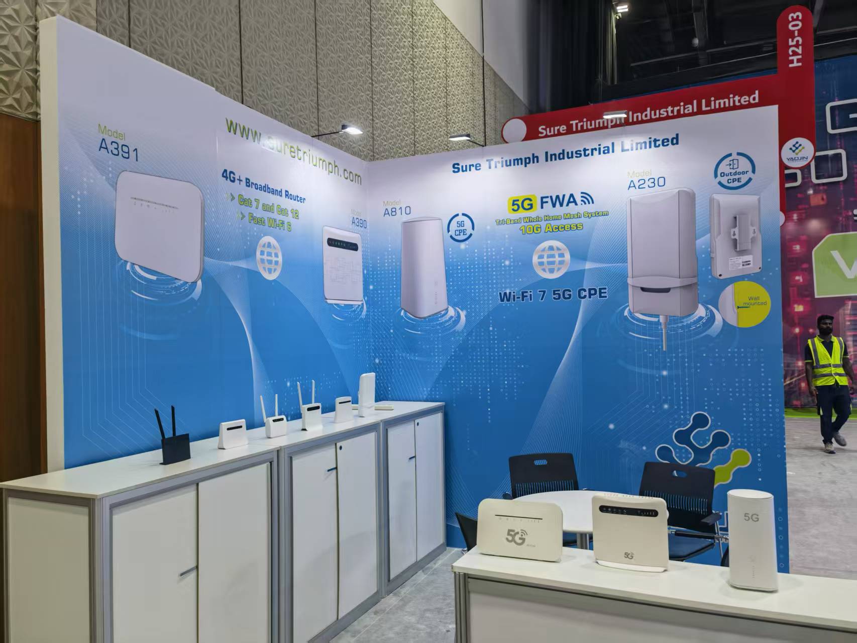 Яоджин приняла участие в выставке Gitex 2025 в Дубае